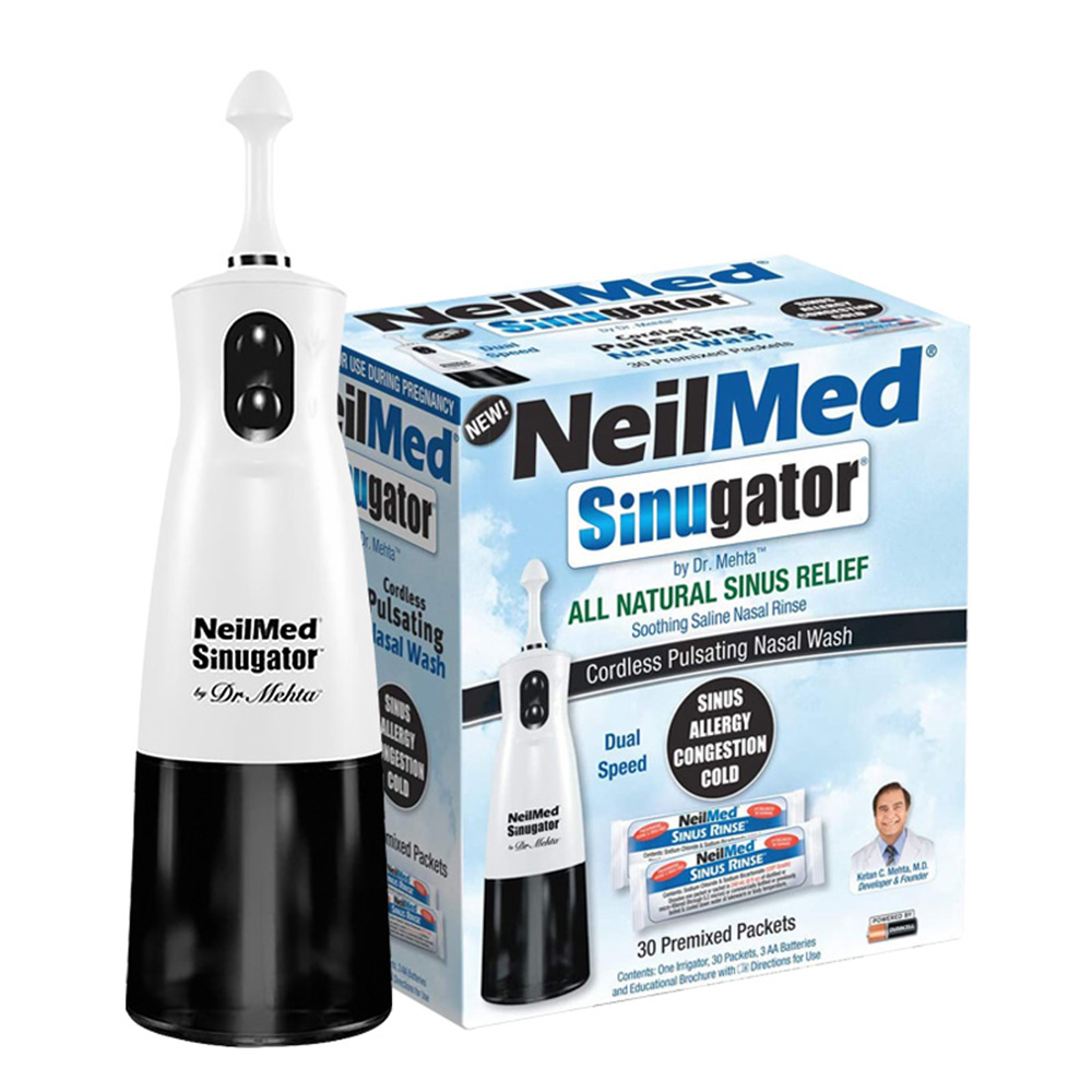 NeilMed电动洗鼻器（二代耀黑版plus）